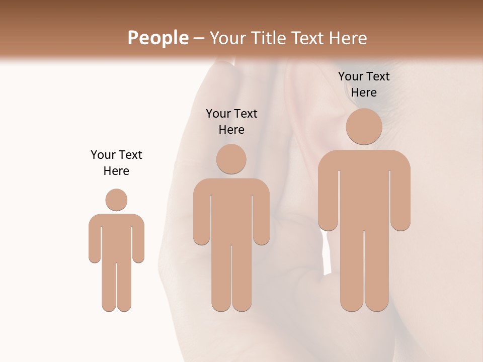 Background Face Conversation PowerPoint Template