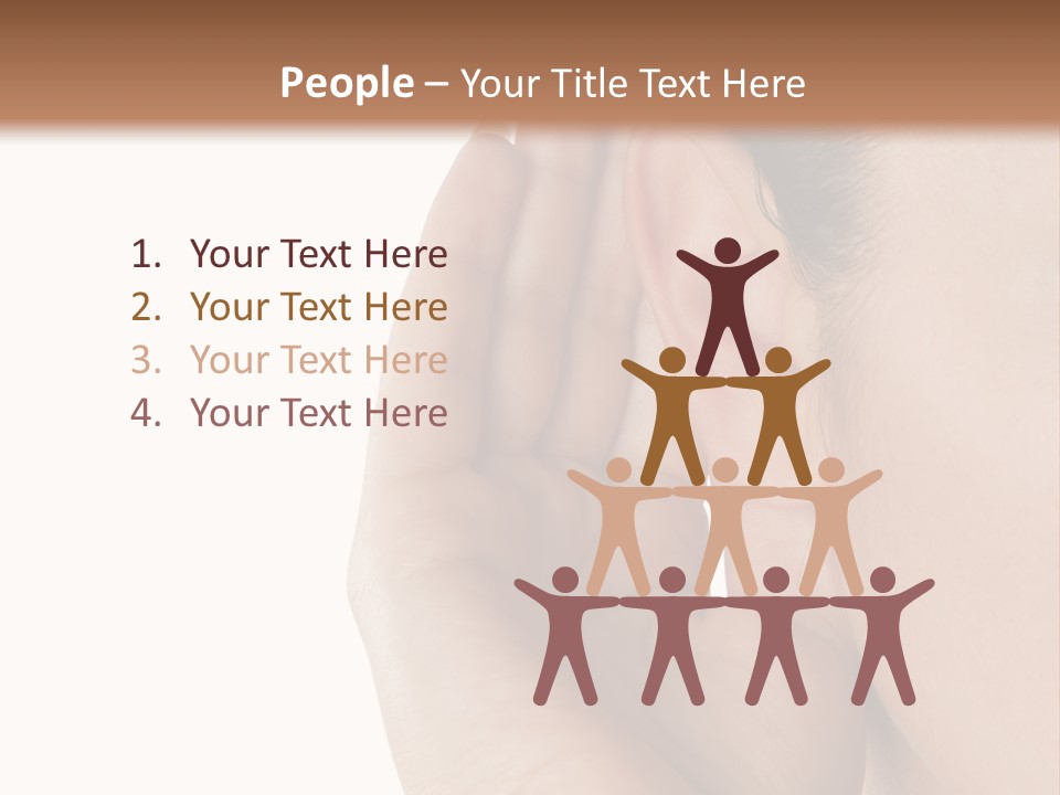 Background Face Conversation PowerPoint Template