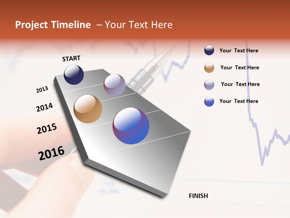 Graph Account Investment PowerPoint Template