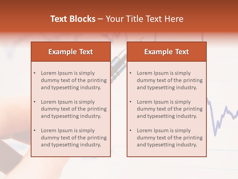 Graph Account Investment PowerPoint Template