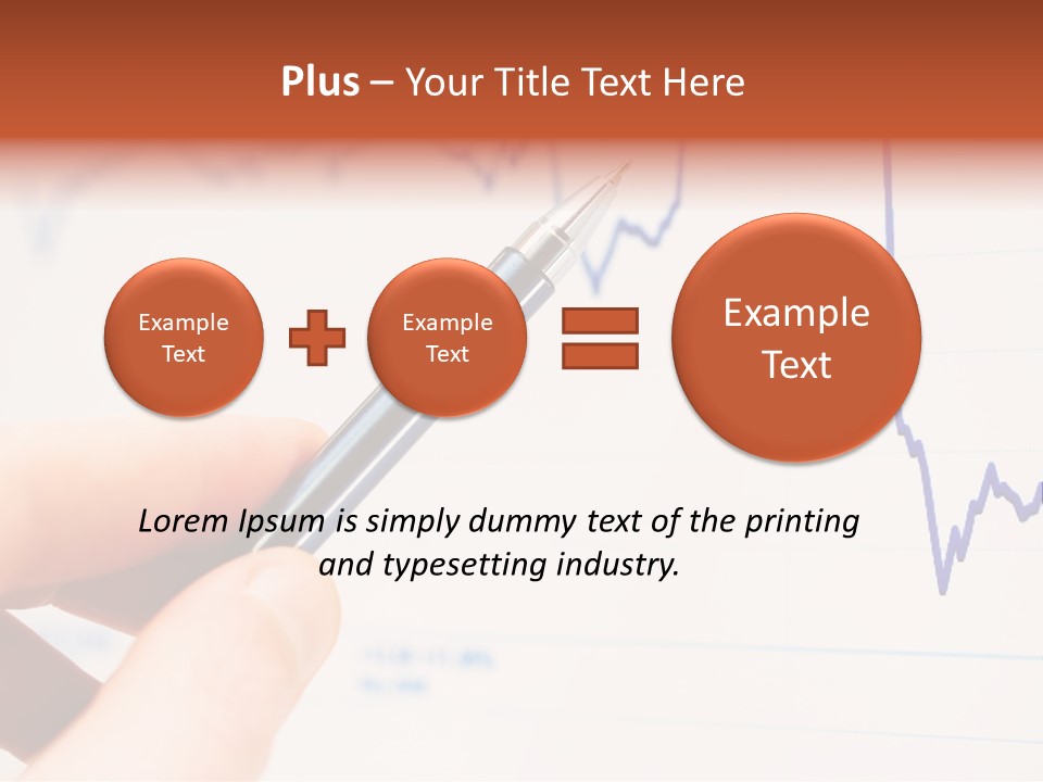 Graph Account Investment PowerPoint Template