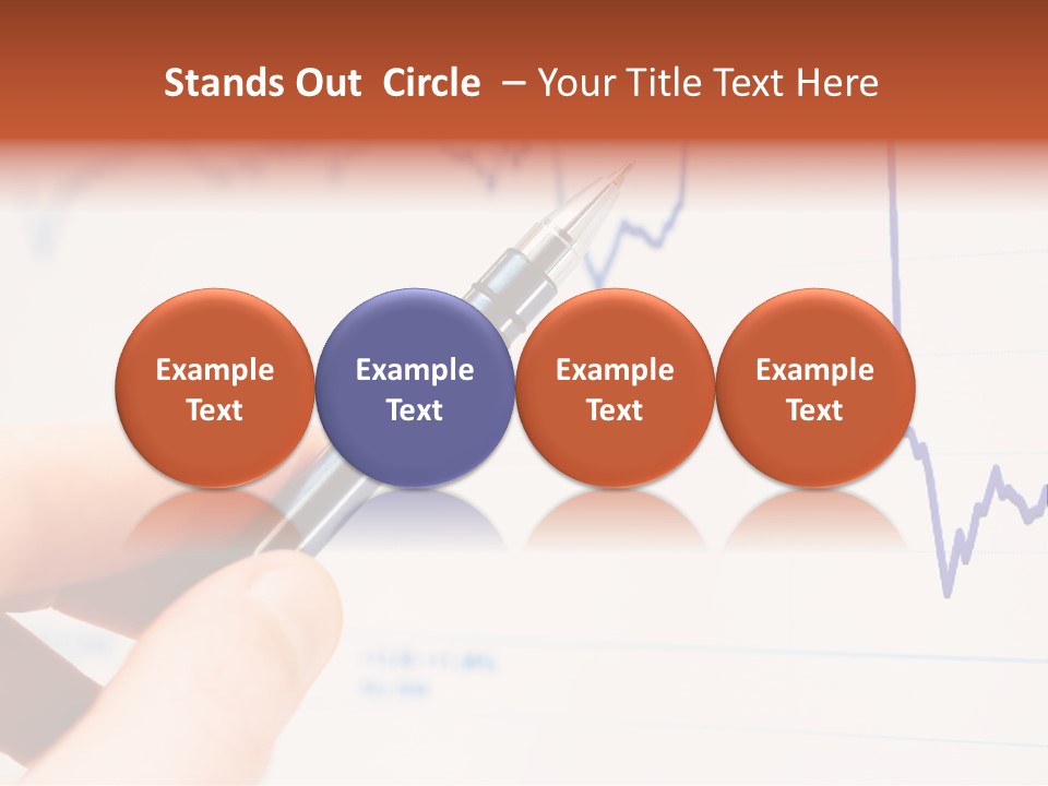 Graph Account Investment PowerPoint Template