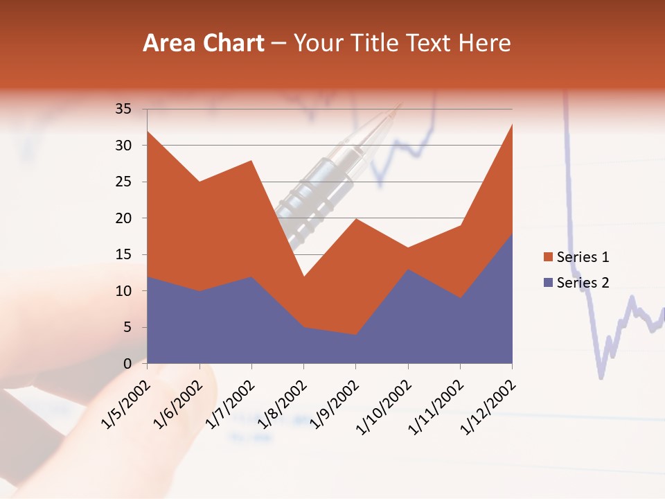 Graph Account Investment PowerPoint Template