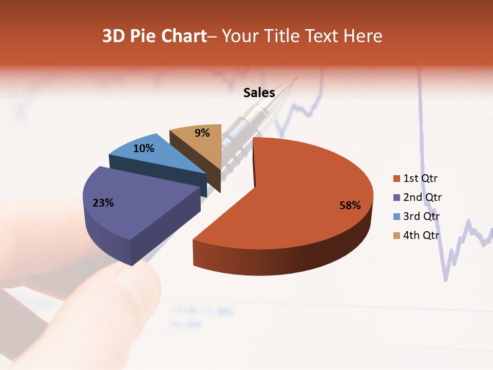 Graph Account Investment PowerPoint Template