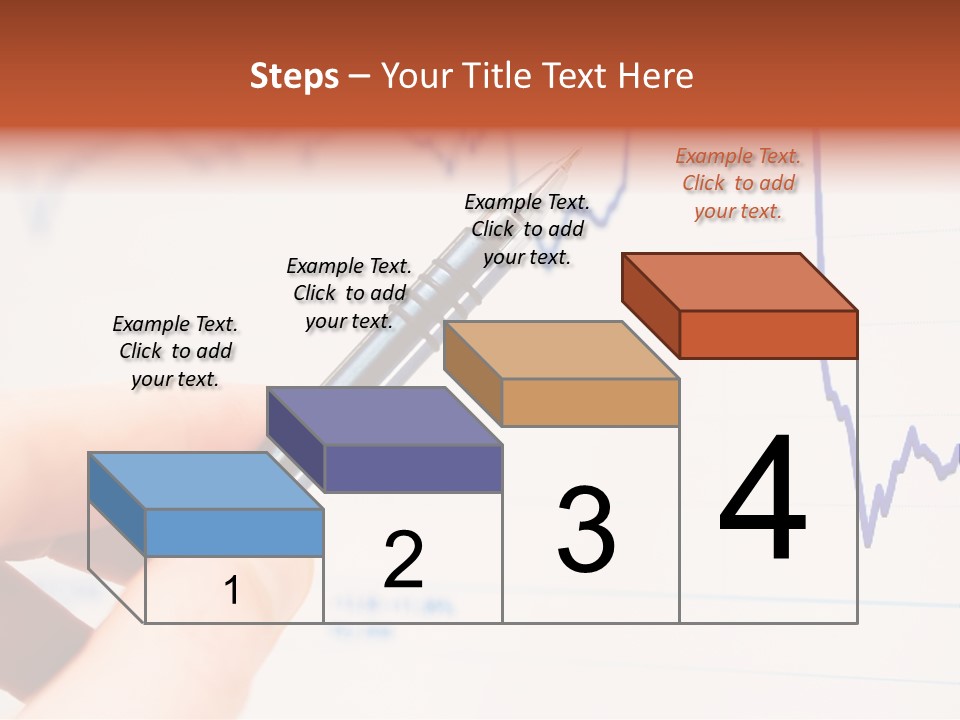 Graph Account Investment PowerPoint Template