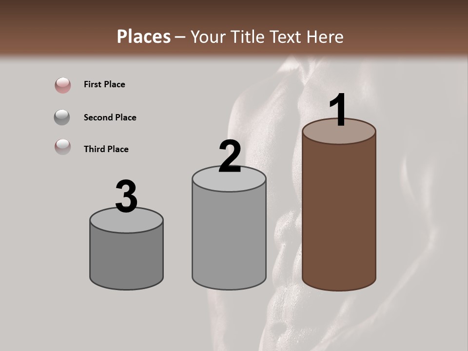 Muscular Strength Healthy PowerPoint Template