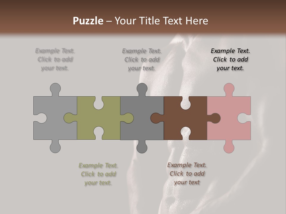 Muscular Strength Healthy PowerPoint Template