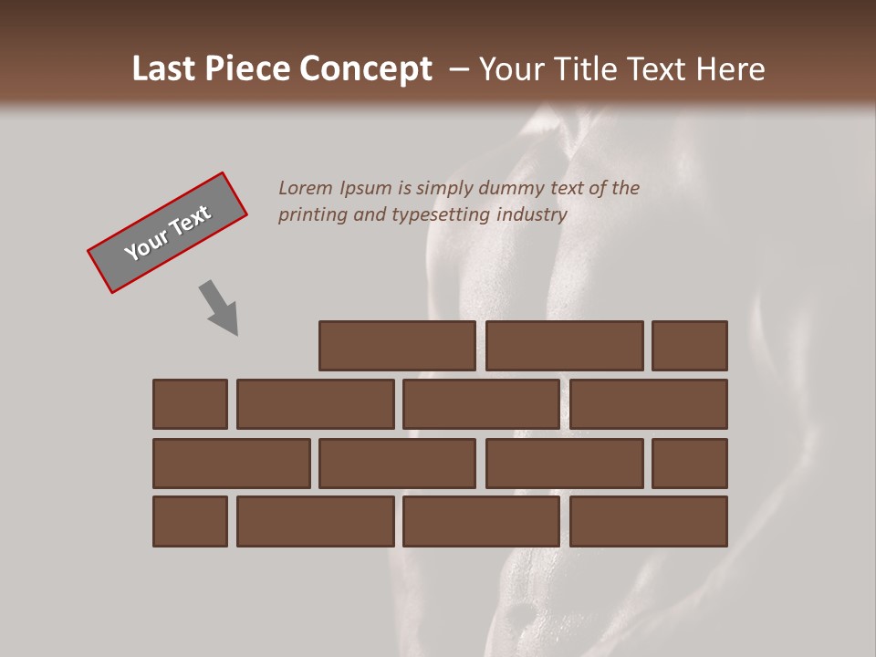 Muscular Strength Healthy PowerPoint Template