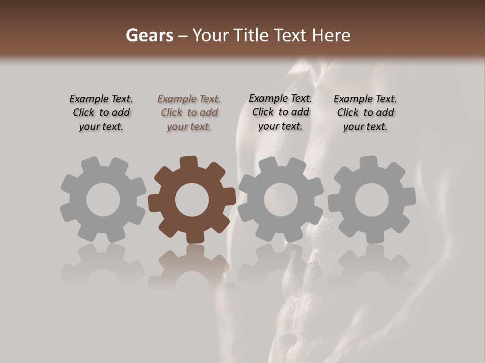 Muscular Strength Healthy PowerPoint Template