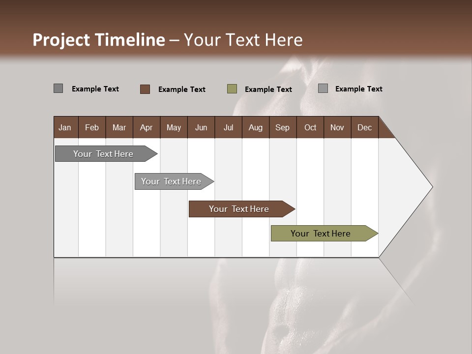 Muscular Strength Healthy PowerPoint Template