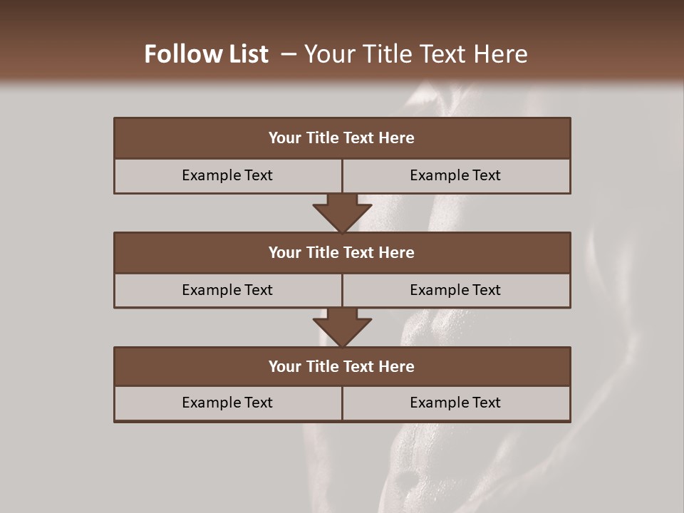 Muscular Strength Healthy PowerPoint Template