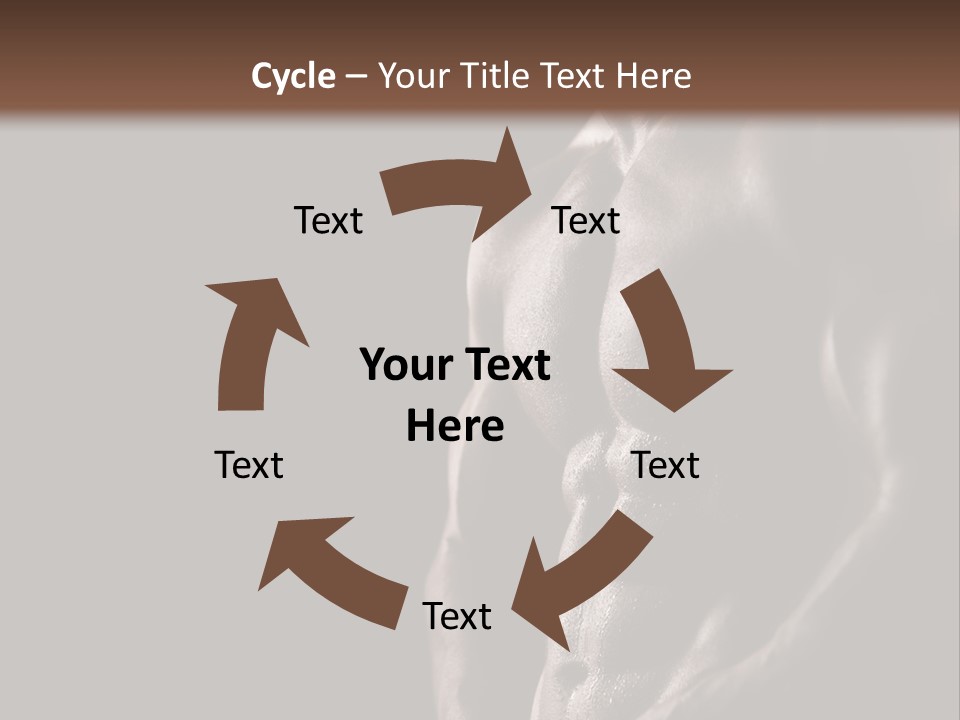 Muscular Strength Healthy PowerPoint Template