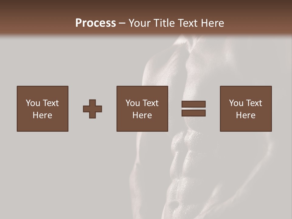 Muscular Strength Healthy PowerPoint Template