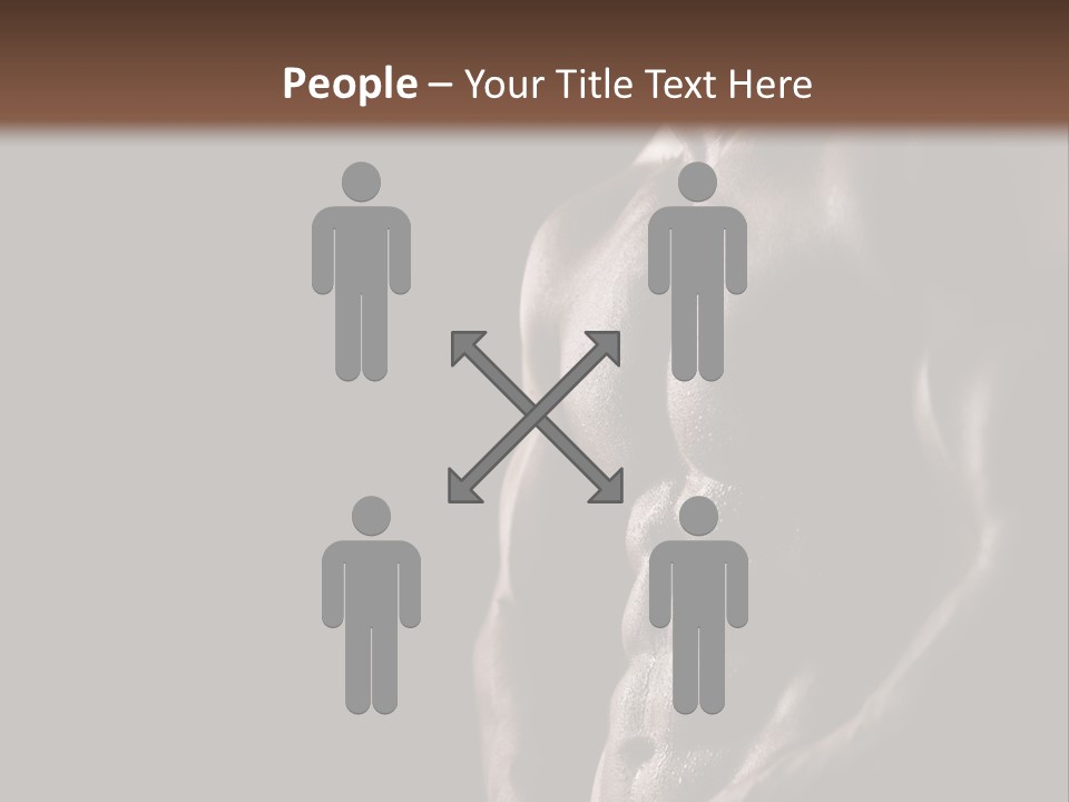 Muscular Strength Healthy PowerPoint Template