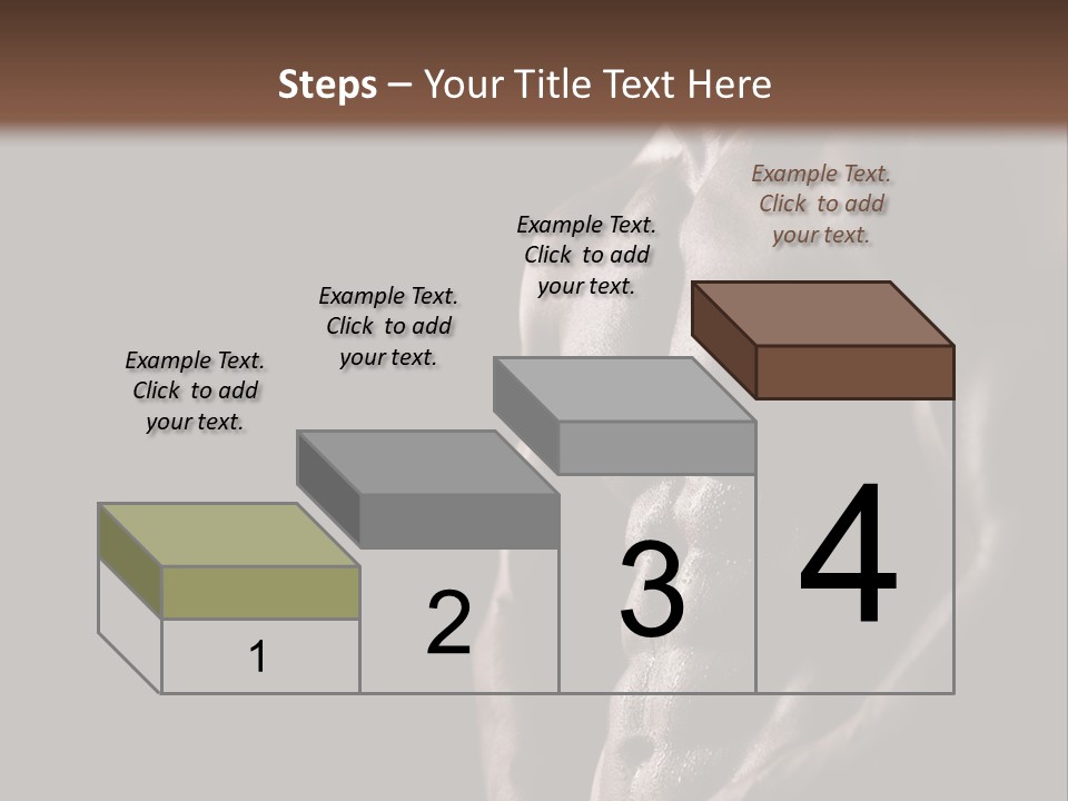 Muscular Strength Healthy PowerPoint Template