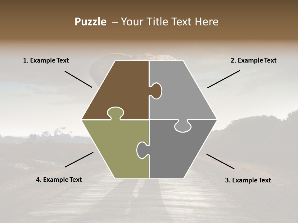 Ears Teeth Tusk PowerPoint Template