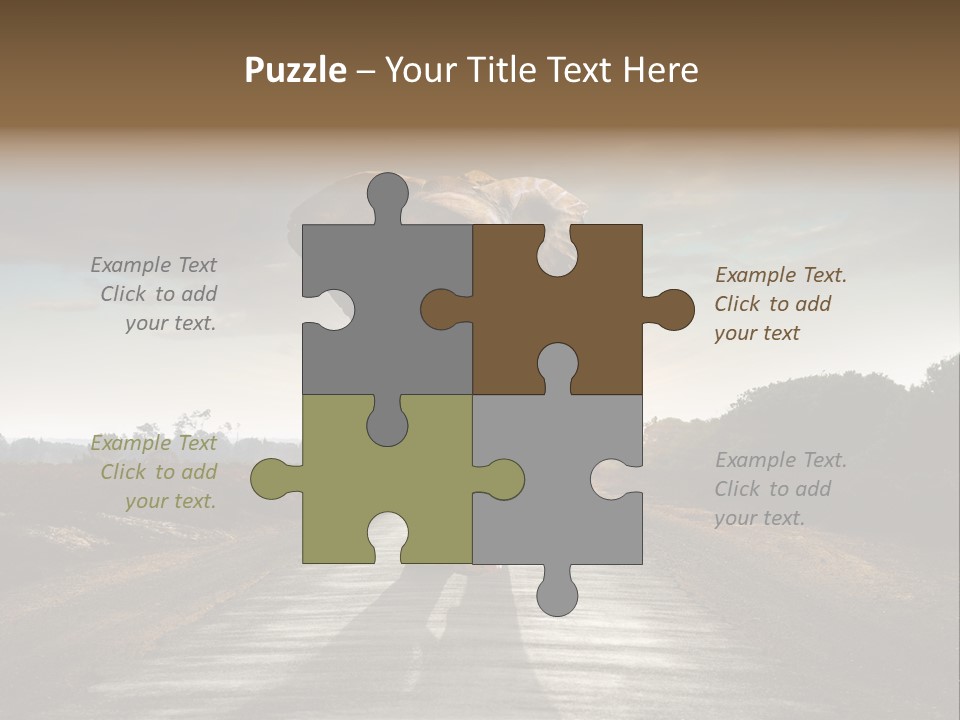 Ears Teeth Tusk PowerPoint Template