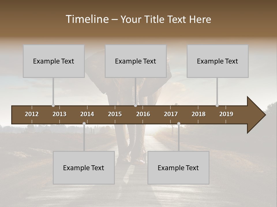 Ears Teeth Tusk PowerPoint Template