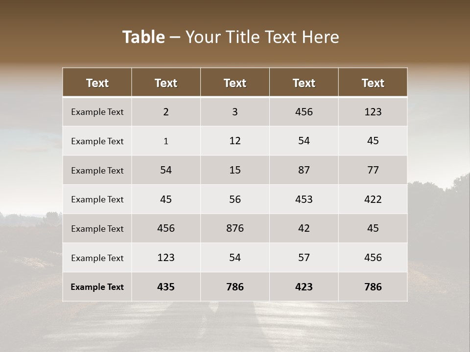 Ears Teeth Tusk PowerPoint Template