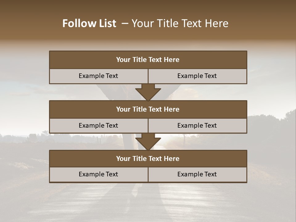 Ears Teeth Tusk PowerPoint Template