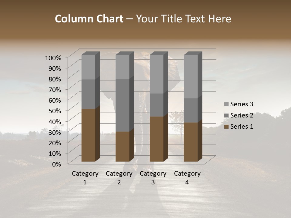 Ears Teeth Tusk PowerPoint Template
