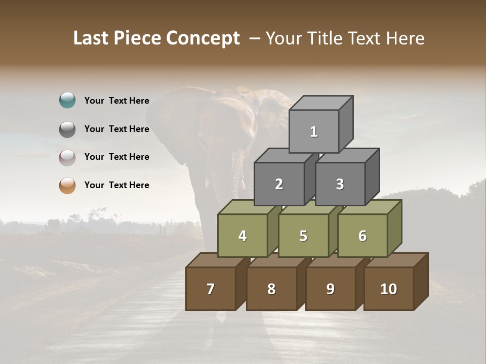 Ears Teeth Tusk PowerPoint Template