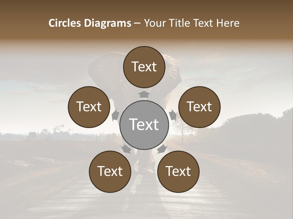 Ears Teeth Tusk PowerPoint Template