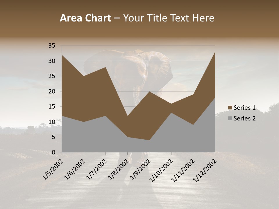 Ears Teeth Tusk PowerPoint Template