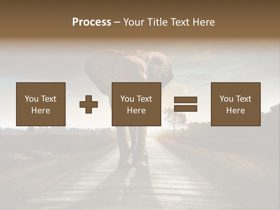 Ears Teeth Tusk PowerPoint Template