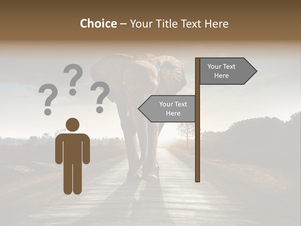 Ears Teeth Tusk PowerPoint Template