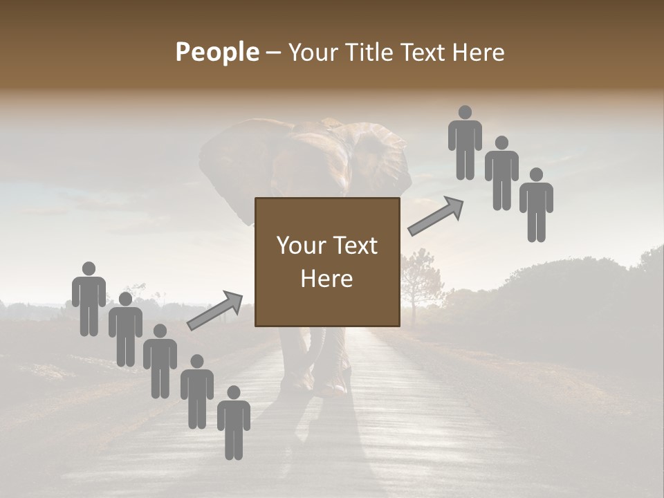 Ears Teeth Tusk PowerPoint Template