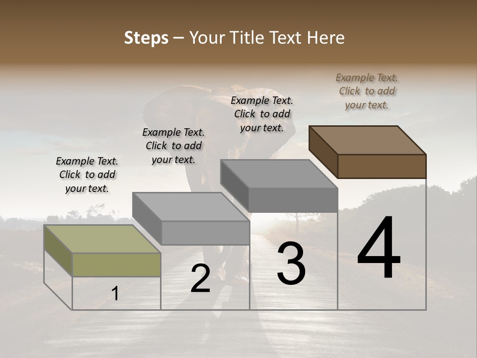 Ears Teeth Tusk PowerPoint Template