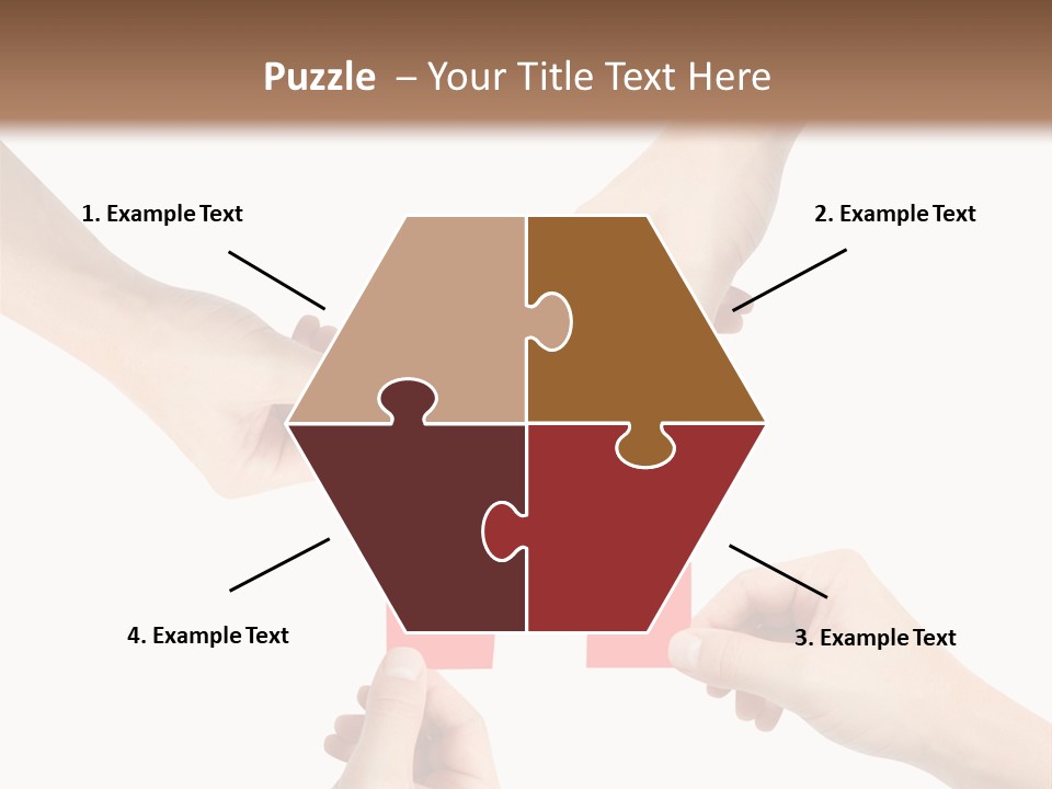 Jigsaw Unity Puzzle PowerPoint Template
