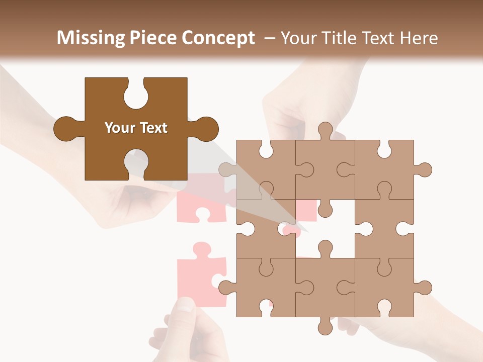 Jigsaw Unity Puzzle PowerPoint Template