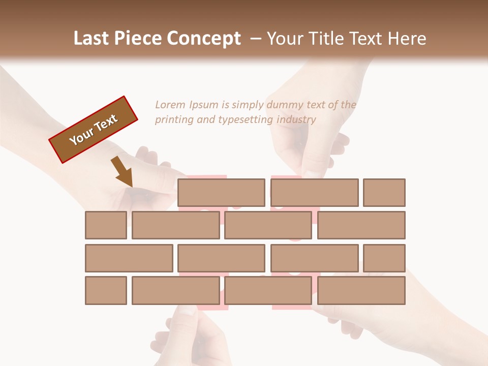 Jigsaw Unity Puzzle PowerPoint Template