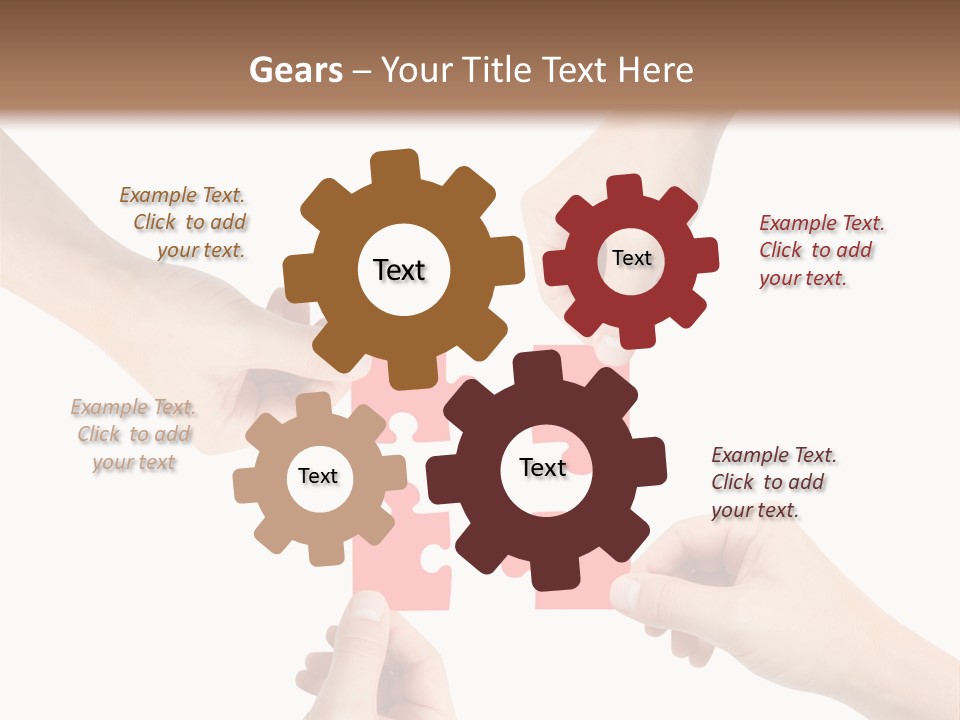 Jigsaw Unity Puzzle PowerPoint Template