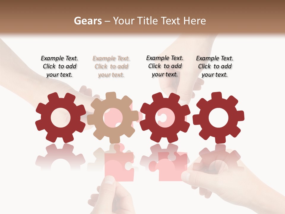 Jigsaw Unity Puzzle PowerPoint Template