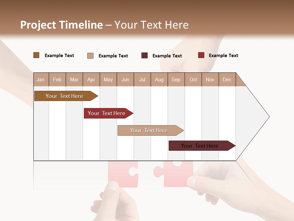 Jigsaw Unity Puzzle PowerPoint Template