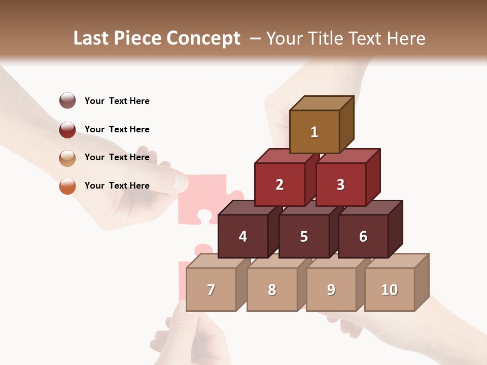 Jigsaw Unity Puzzle PowerPoint Template