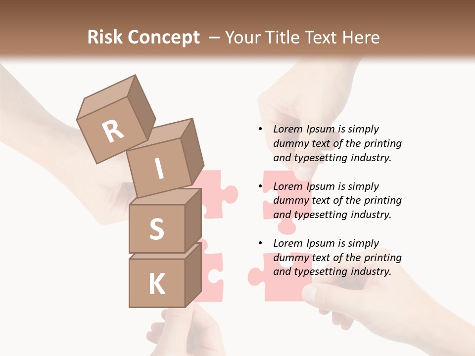 Jigsaw Unity Puzzle PowerPoint Template