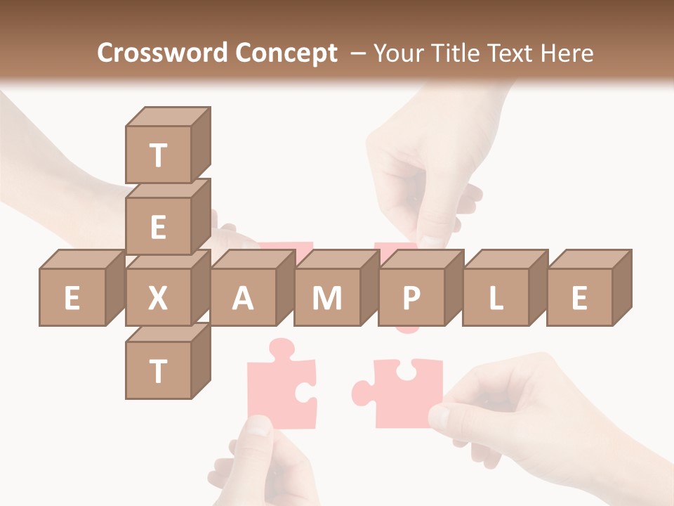 Jigsaw Unity Puzzle PowerPoint Template