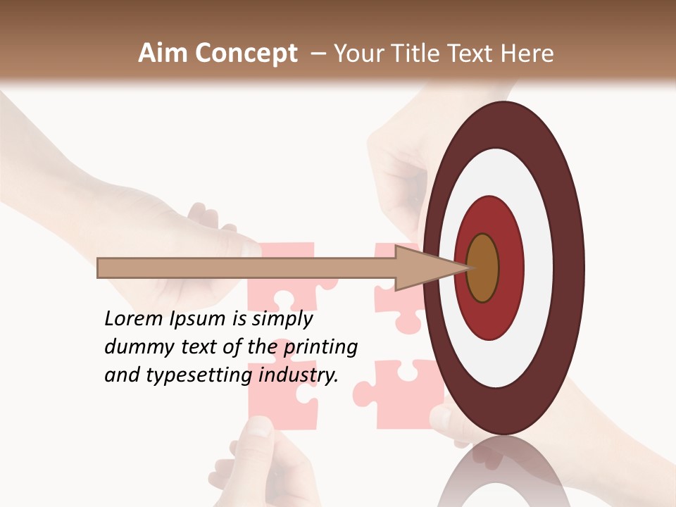 Jigsaw Unity Puzzle PowerPoint Template