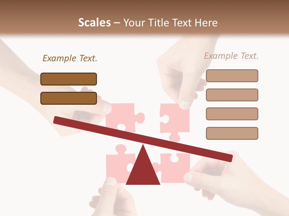 Jigsaw Unity Puzzle PowerPoint Template