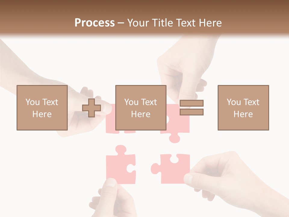 Jigsaw Unity Puzzle PowerPoint Template