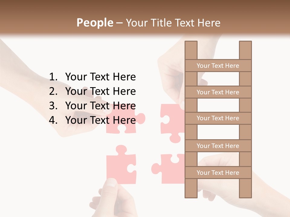 Jigsaw Unity Puzzle PowerPoint Template