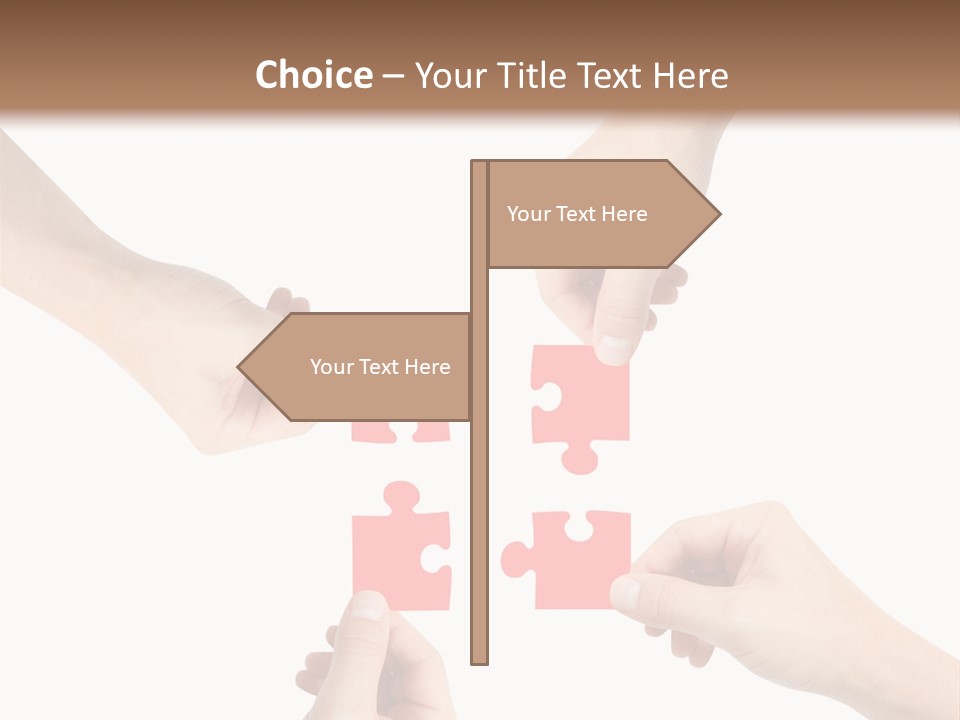Jigsaw Unity Puzzle PowerPoint Template