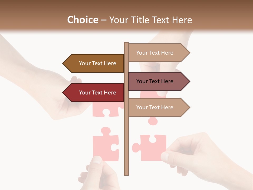 Jigsaw Unity Puzzle PowerPoint Template
