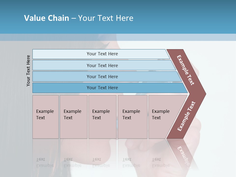 Sick Caucasian Inhale PowerPoint Template