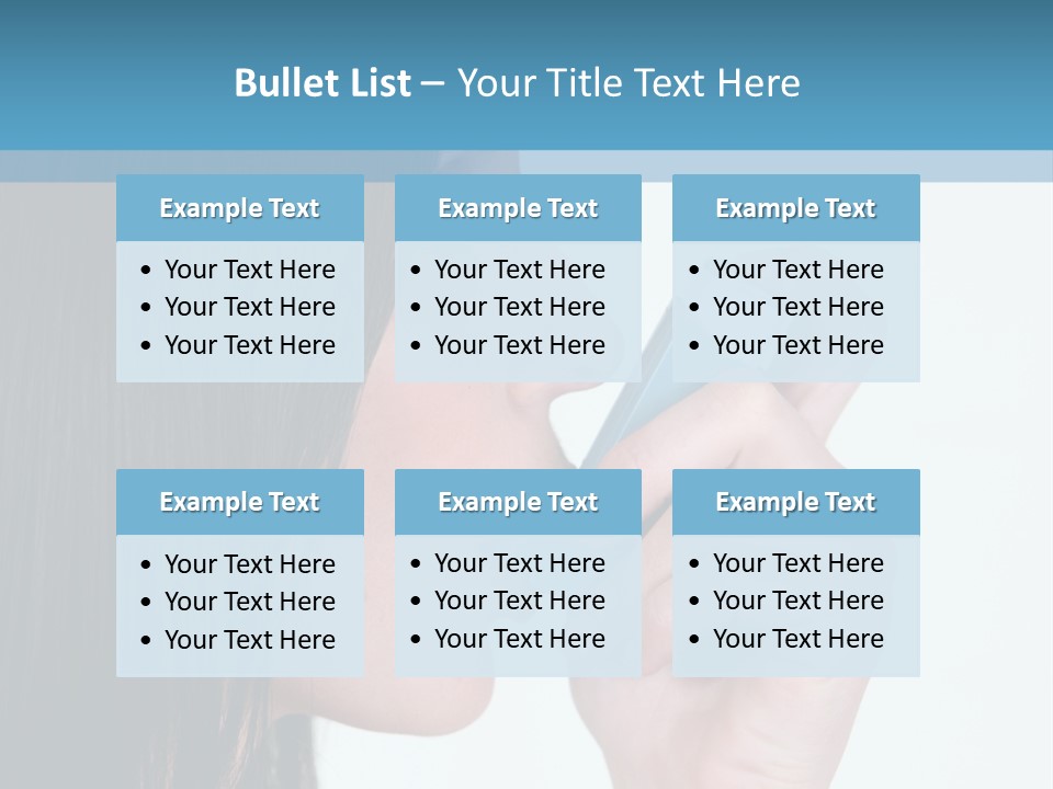 Sick Caucasian Inhale PowerPoint Template