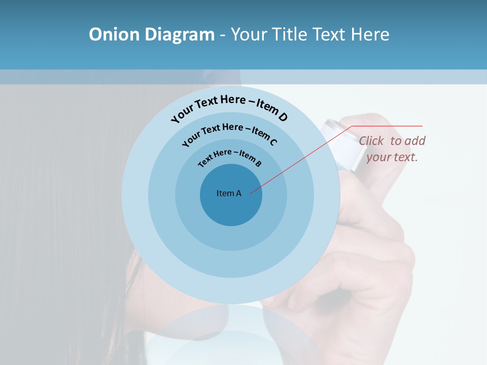 Sick Caucasian Inhale PowerPoint Template